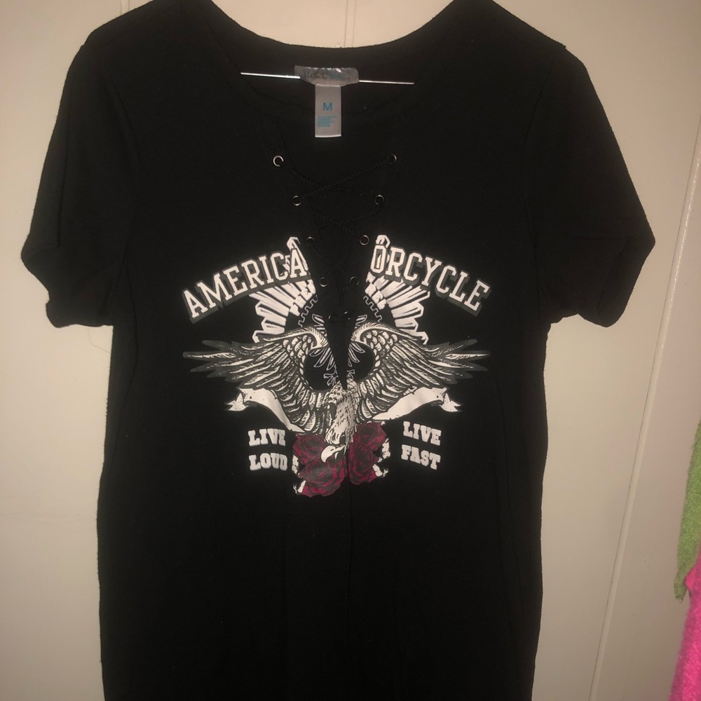 Beautiful Black Lace up dress!